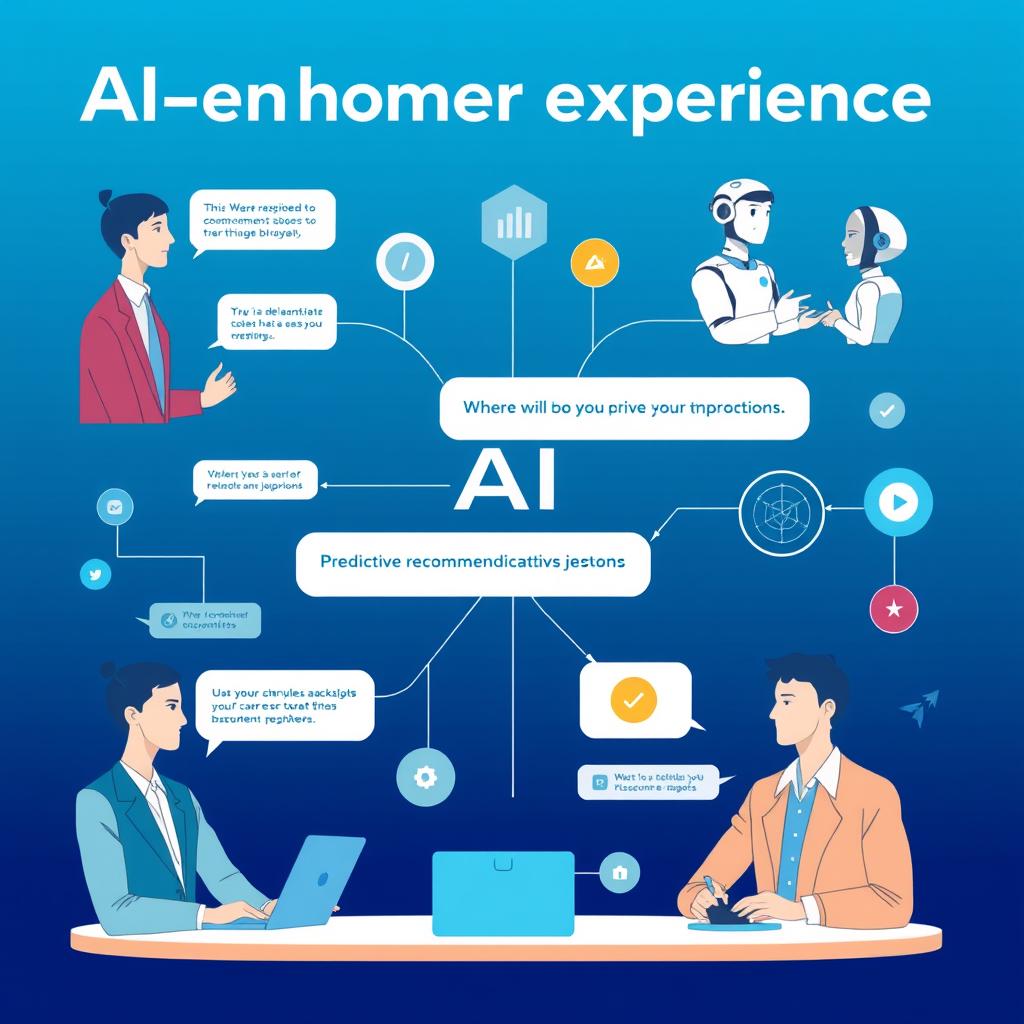 Enhanced customer experience through AI personalization and service