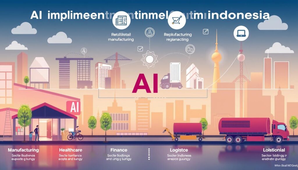 Implementasi AI dalam berbagai sektor bisnis di Indonesia